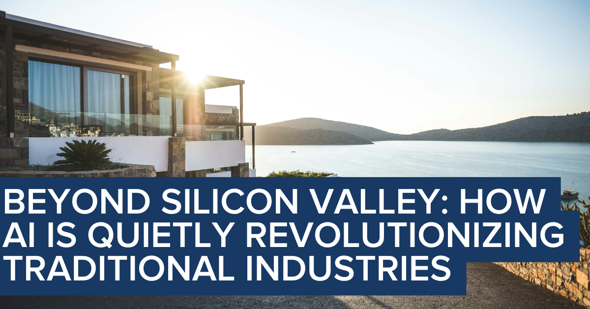 How AI is Disrupting Real Estate, Law, Medicine & Hospitality